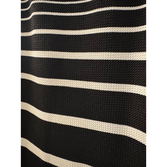 Black & White Striped Halter Bodycon Dress - Love...Ady S - Picture 5 of 5